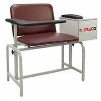 Essco 1161 - Padded Chair For Blood Drawing - Color: Brown