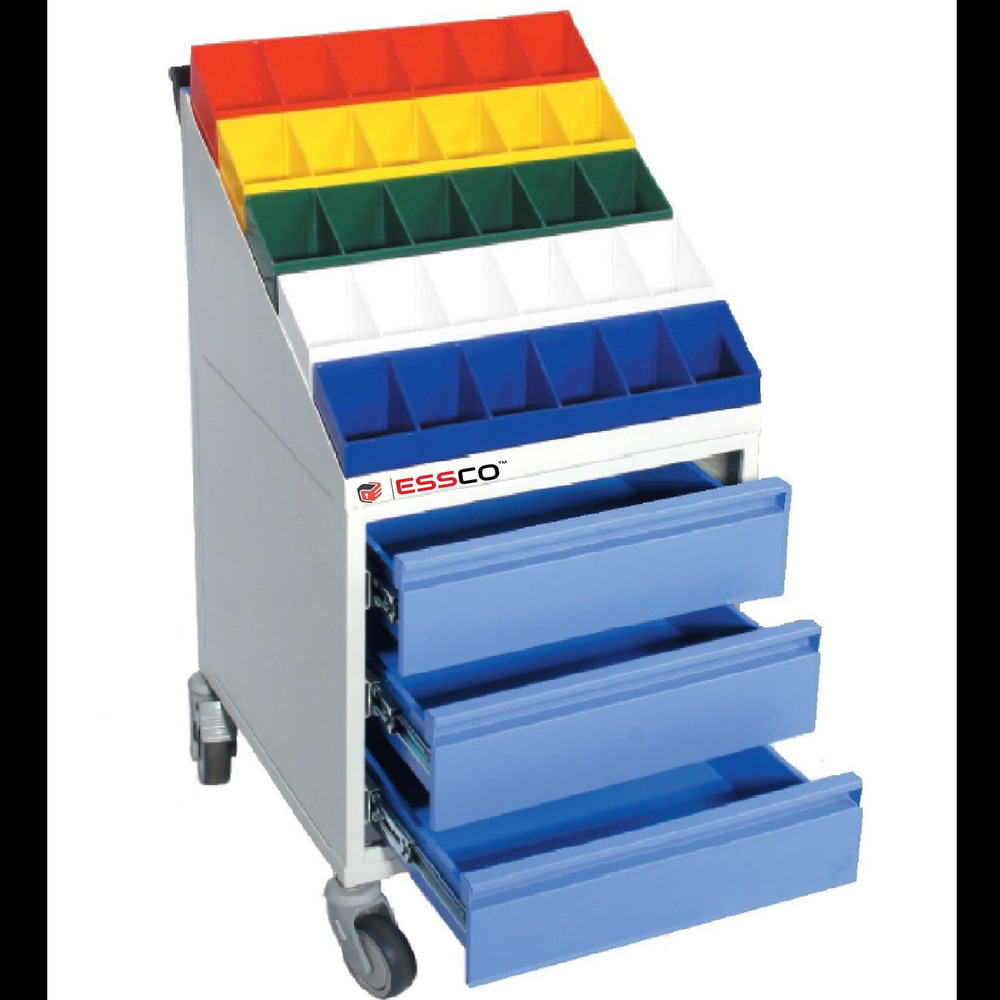 ESSCO 407-  Emergency Crash Cart Trolley