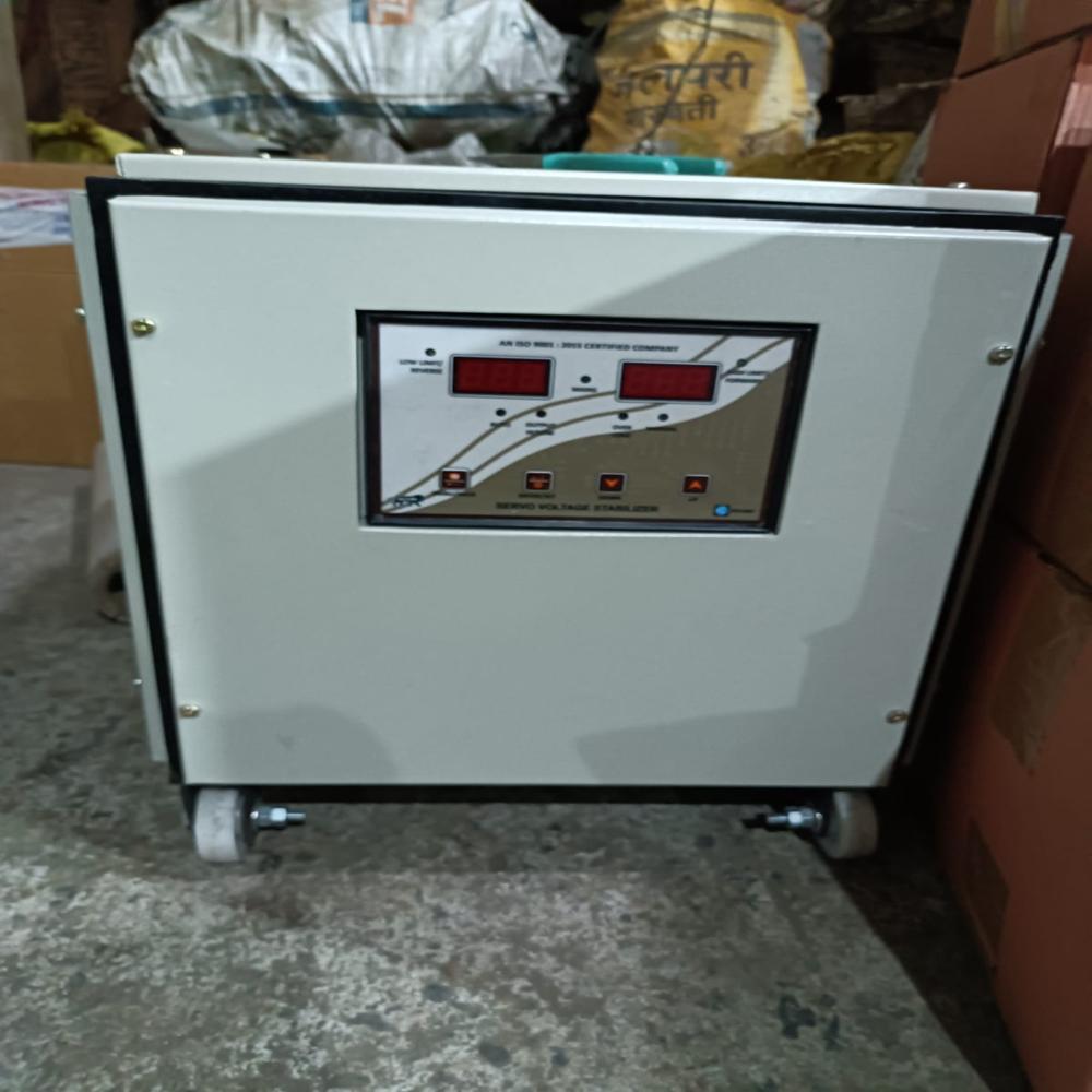 10 Kva Servo  Voltage Stabilizer - Ambient Temperature: 0a C To 45a C