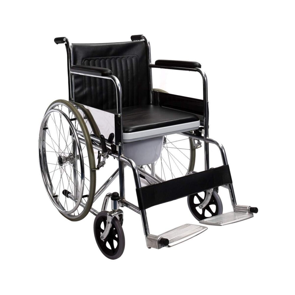 ESSCO 903 - Foldable Commode Wheelchair Spokes Wheel