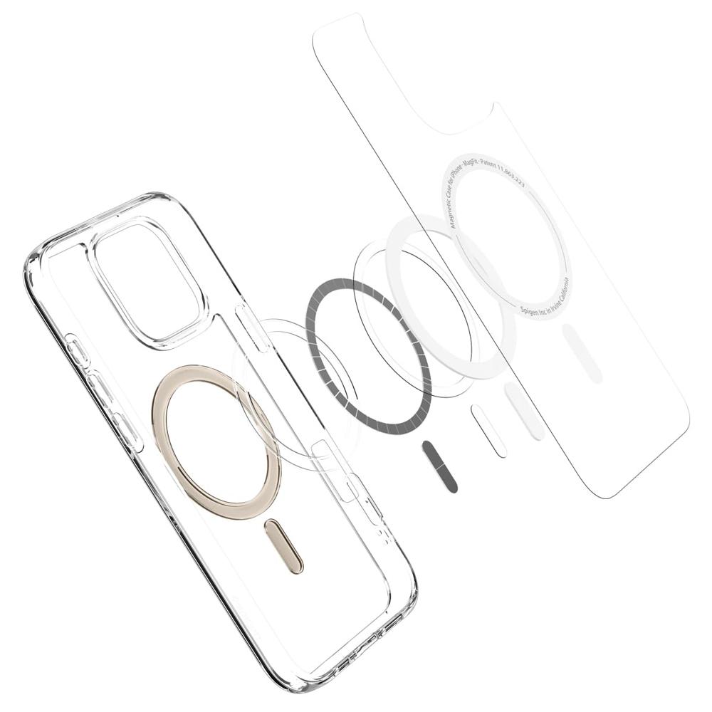 Spigen Cover Case For Iphone 16 Pro Max- Gold - Body Material: Tpu And Polycarbonate