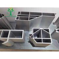 Aluminum Extrusion Profiles For Rail Transit - Color: Silver
