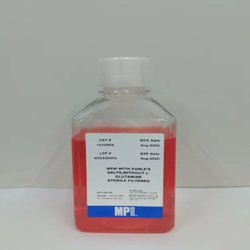 Mem With Earles Salts, W/O L-Glutamine - Cas No: 091212954