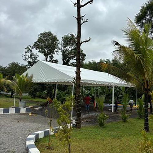 A Shape Tent - Color: White