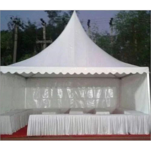 White Arabian Tent - Frame Material: Metal