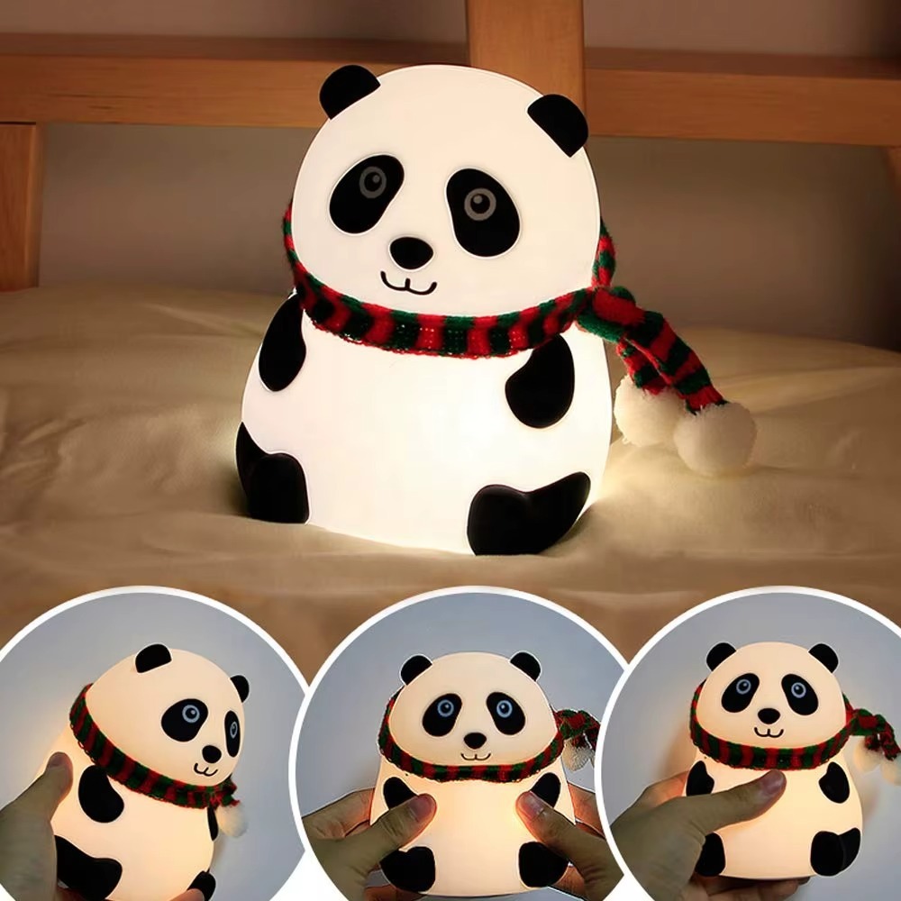 Silicone Panda Lamp