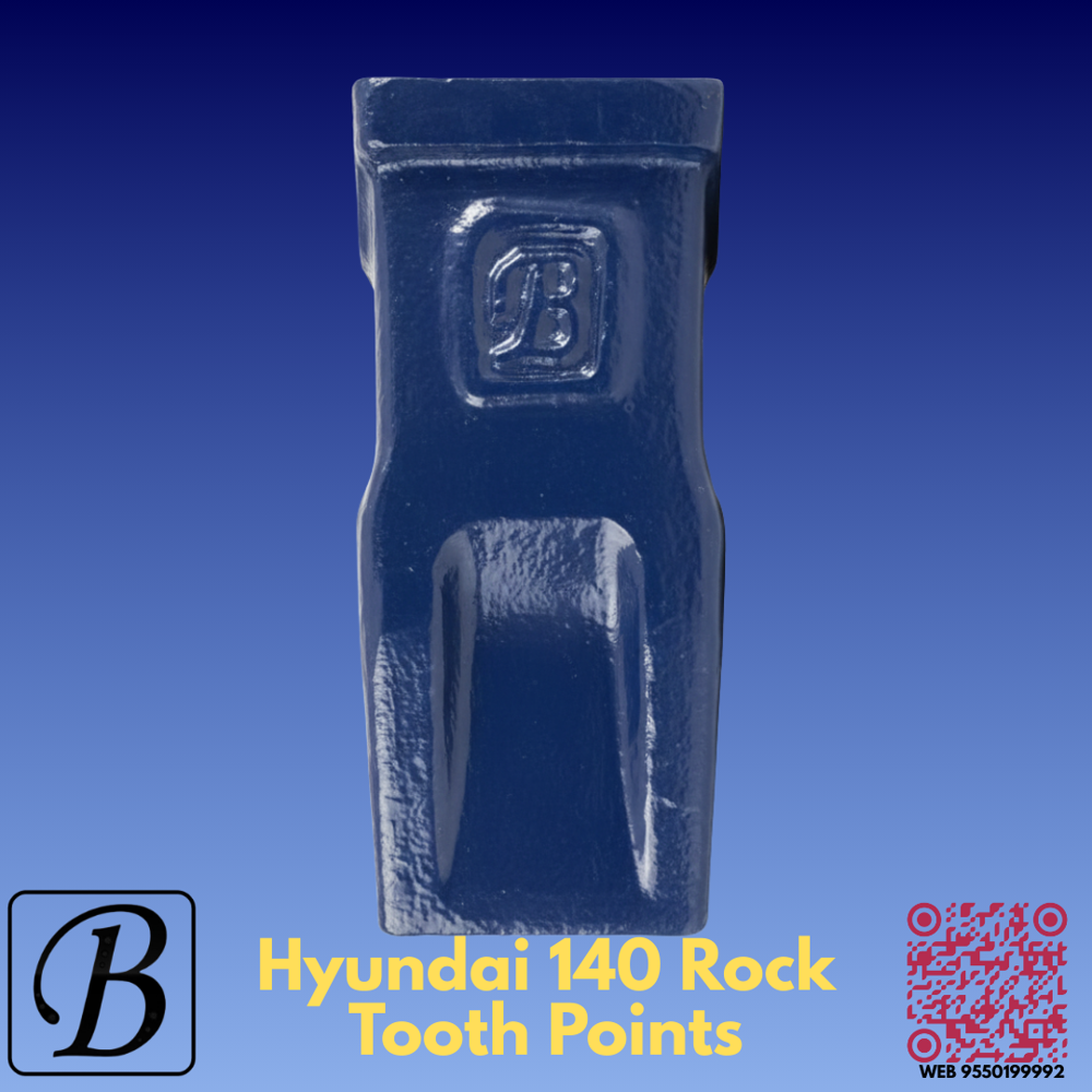 Hyundai 140 Rock Tooth Points