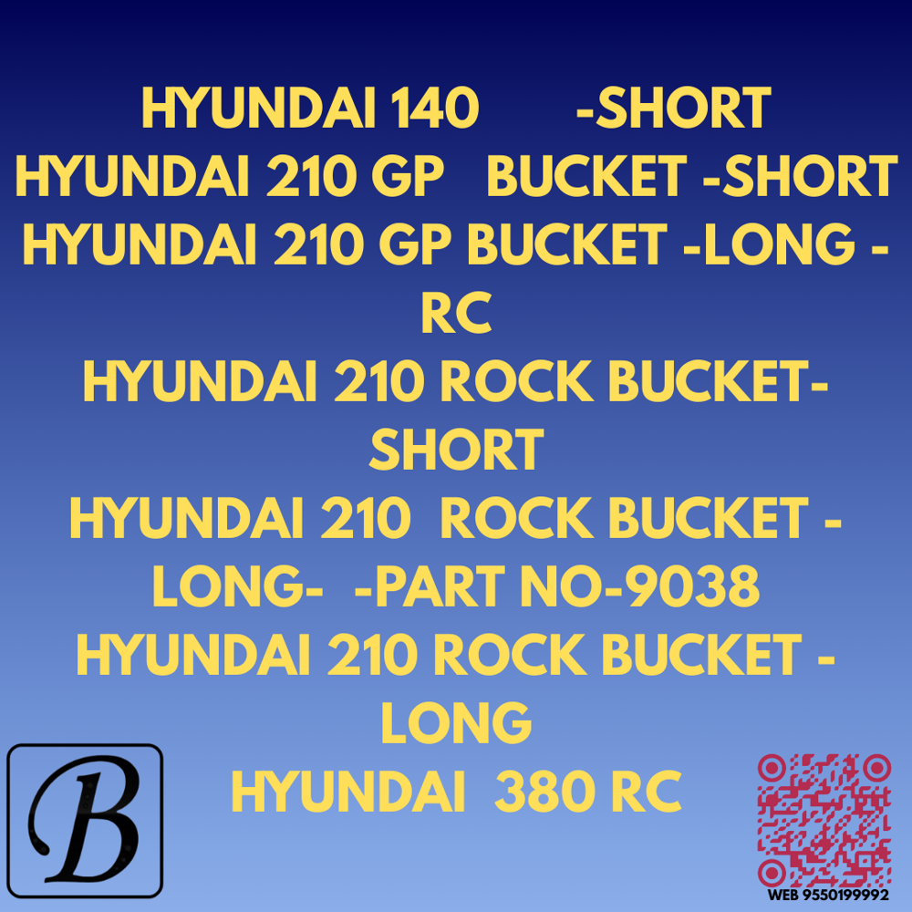 Hyundai 140 Rock Tooth Points