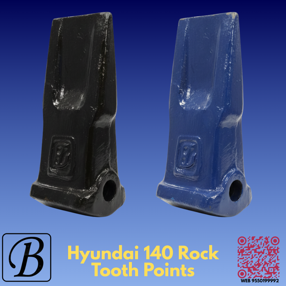 Hyundai 140 Rock Tooth Points