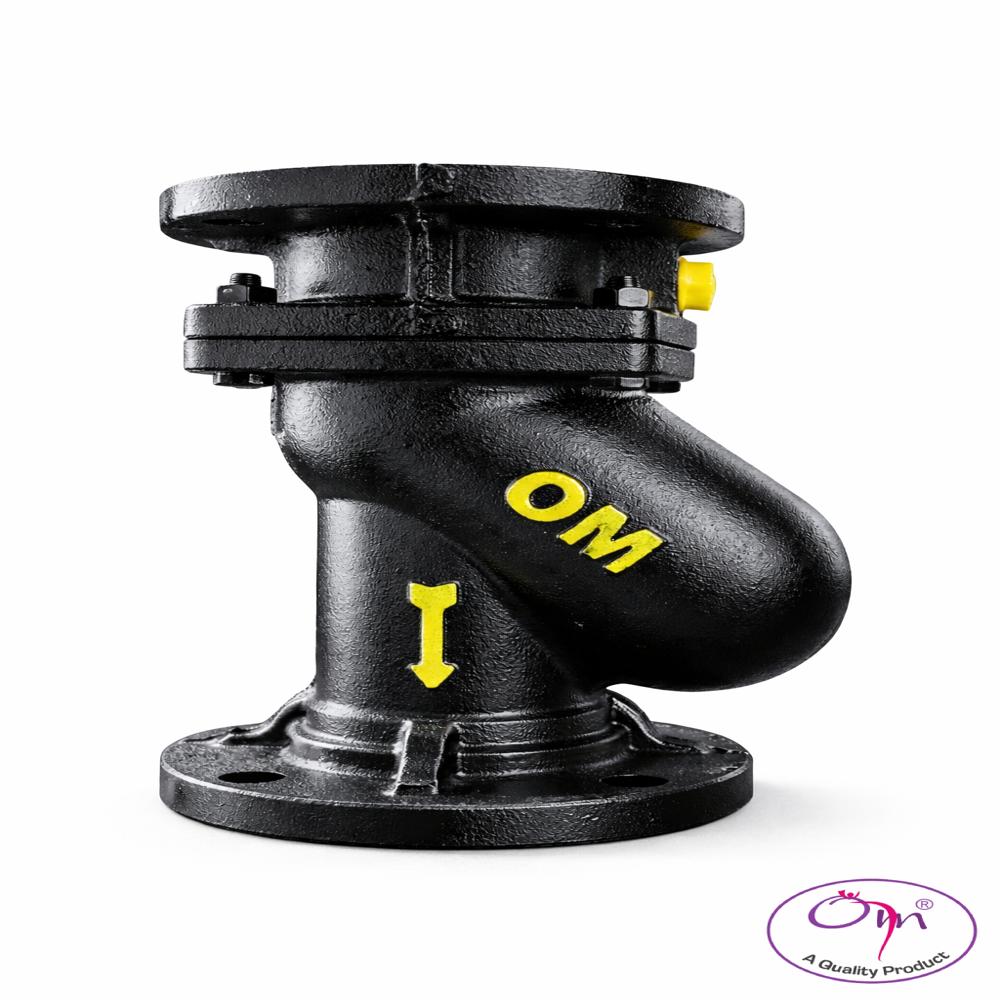 CI Flanged Ball Non Return Valve