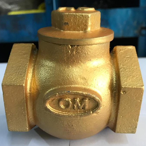 Non Return Valve - Color: Golden