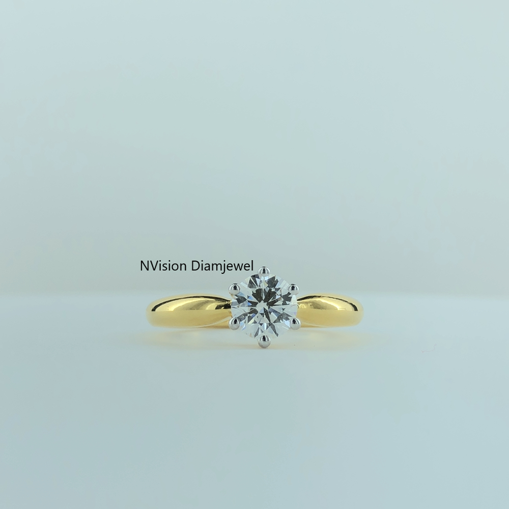 The Natural Diamond Everlasting Vow Solitaire Ring