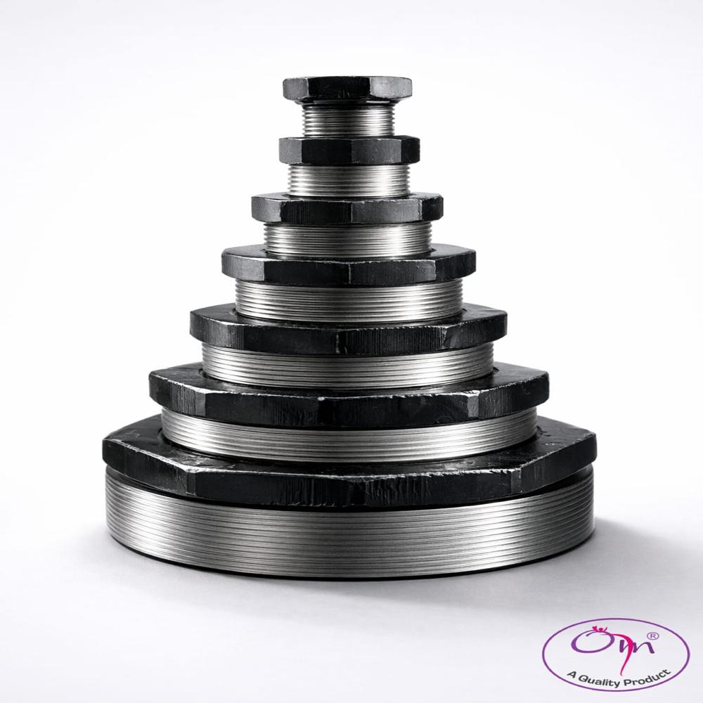Cast Iron Bushes - Color: Black
