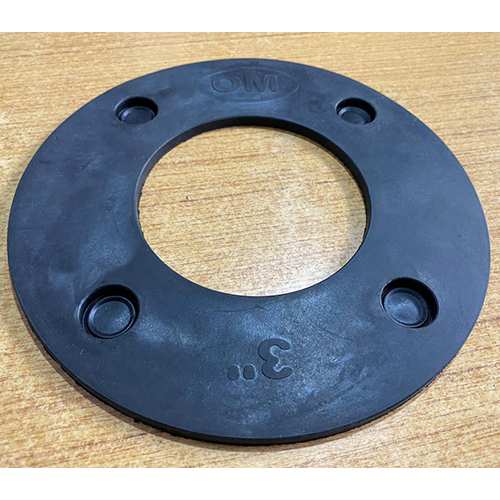 Rubber Flange Washer - Color: Black