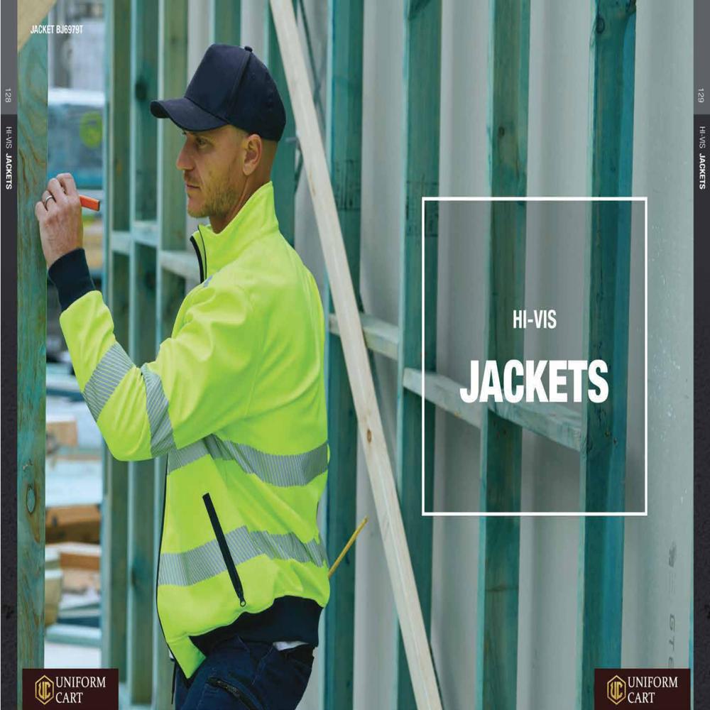 Hi Vis Safety Jacket - Age Group: Adult