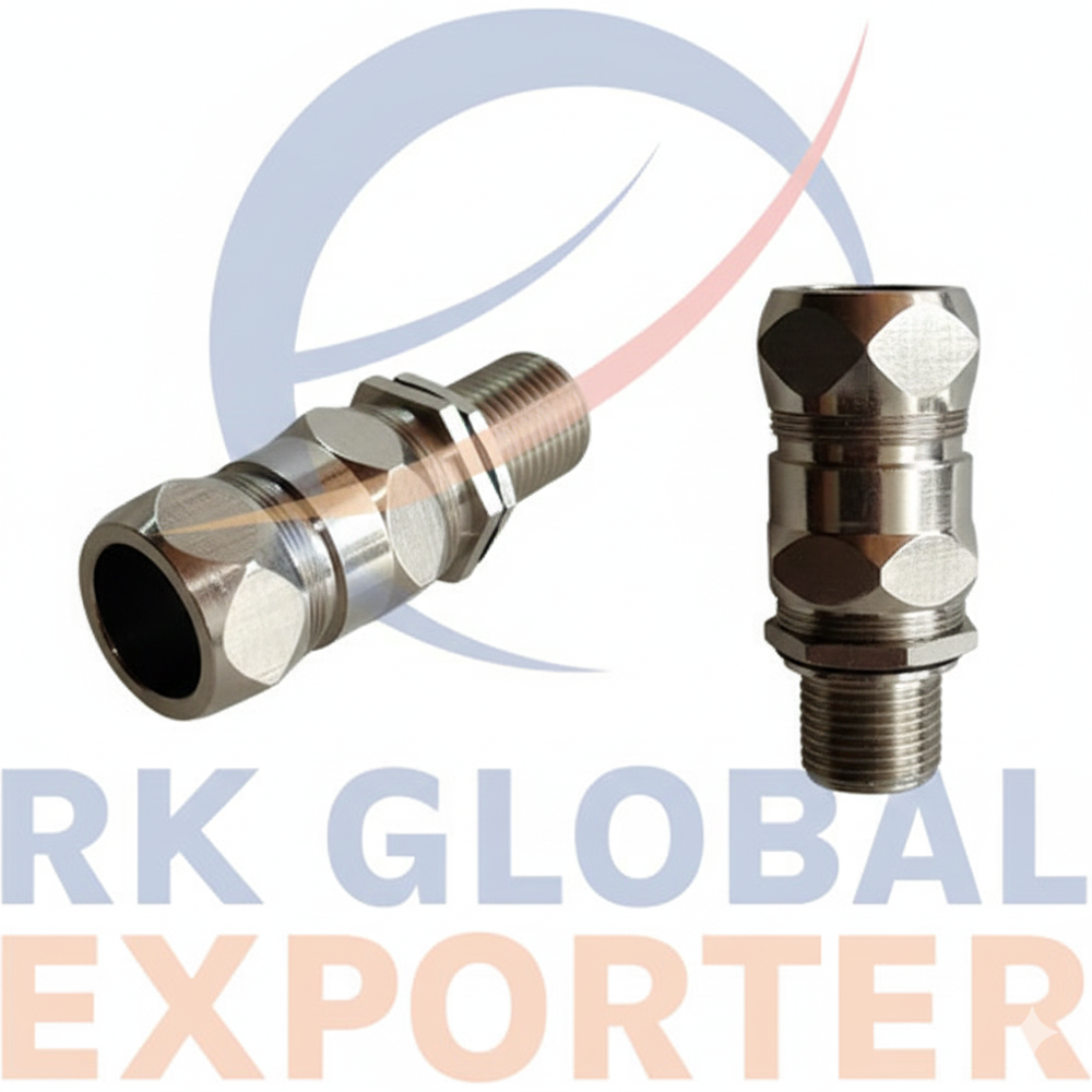 19mm Double Compression Brass Cable Glands - Warranty: 1 Year
