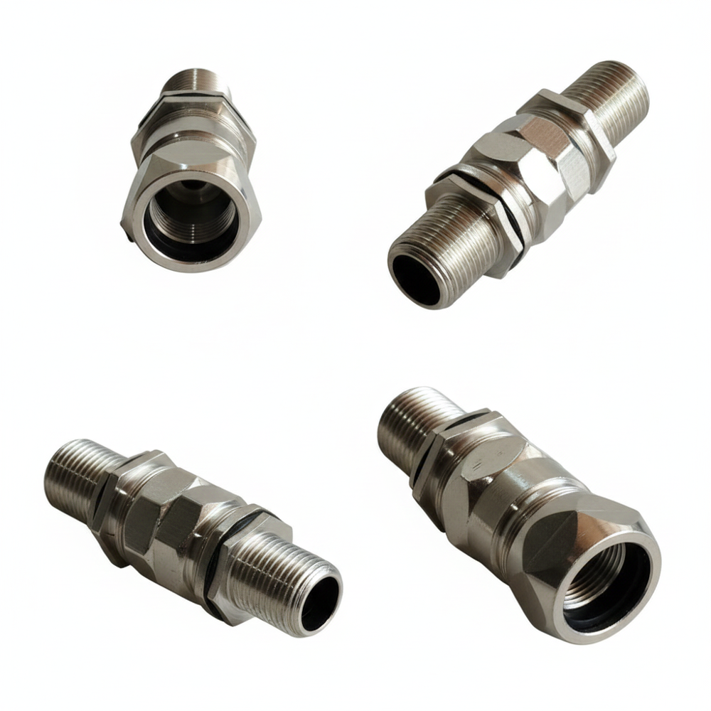 19mm Double Compression Brass Cable Glands - Warranty: 1 Year