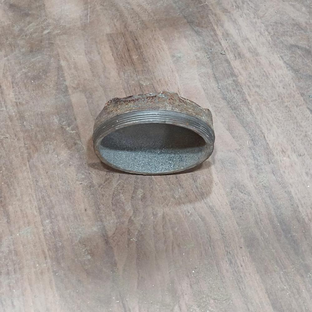 Disc Plough Hub Cap - Color: Silver