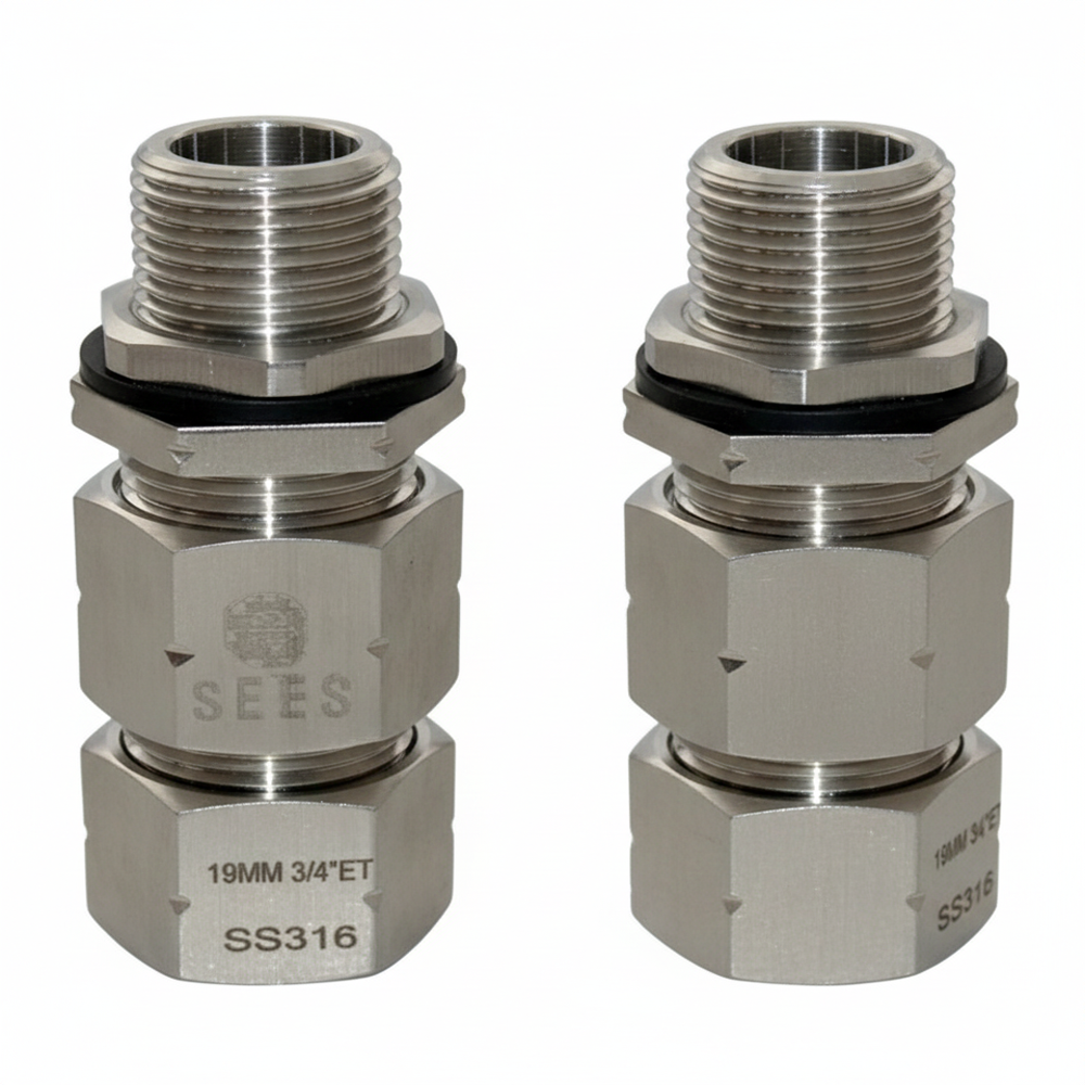 20mm Stainless Steel SS304SS316 cable glands