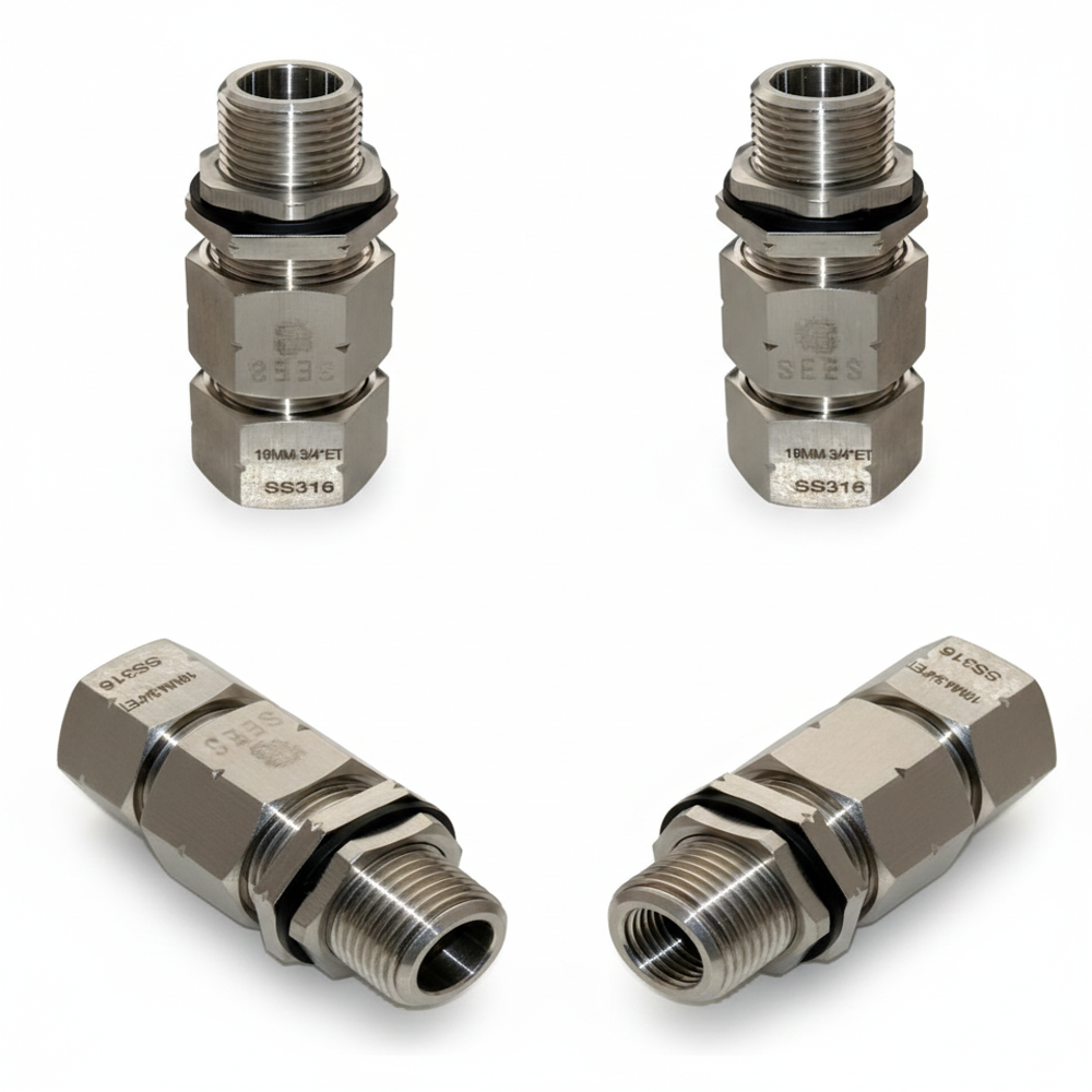 20mm Stainless Steel SS304SS316 cable glands