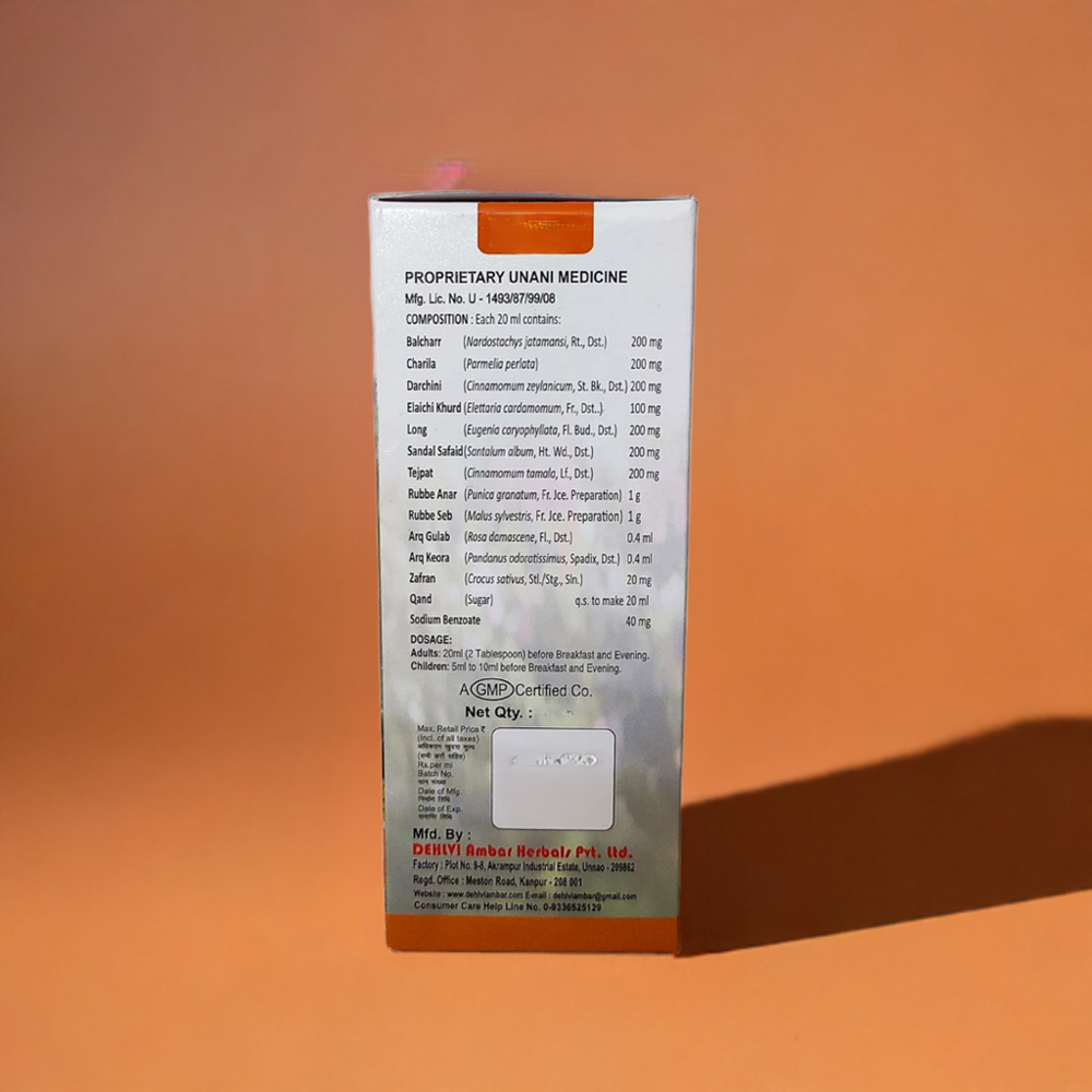 Dehlvi Natural Health Tonic 500ml