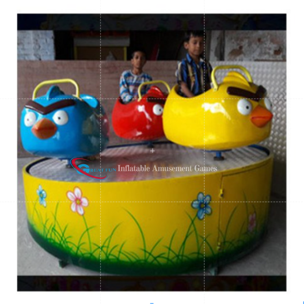 Angry Bird Ride - Dimension (l*w*h): 4x4x3 Foot (ft)