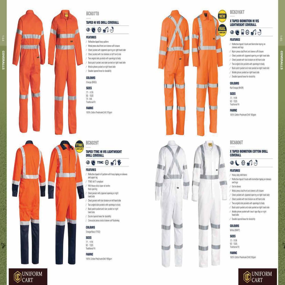 Coverall Industrial Safety Suits