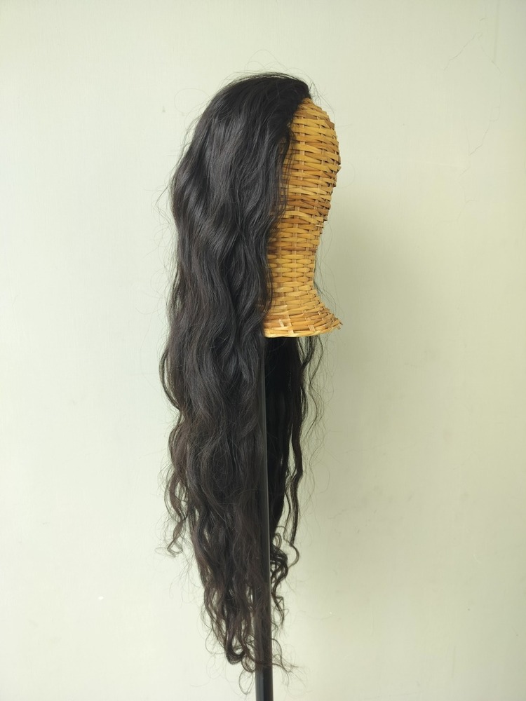 Half Head Deep Wavy Wig