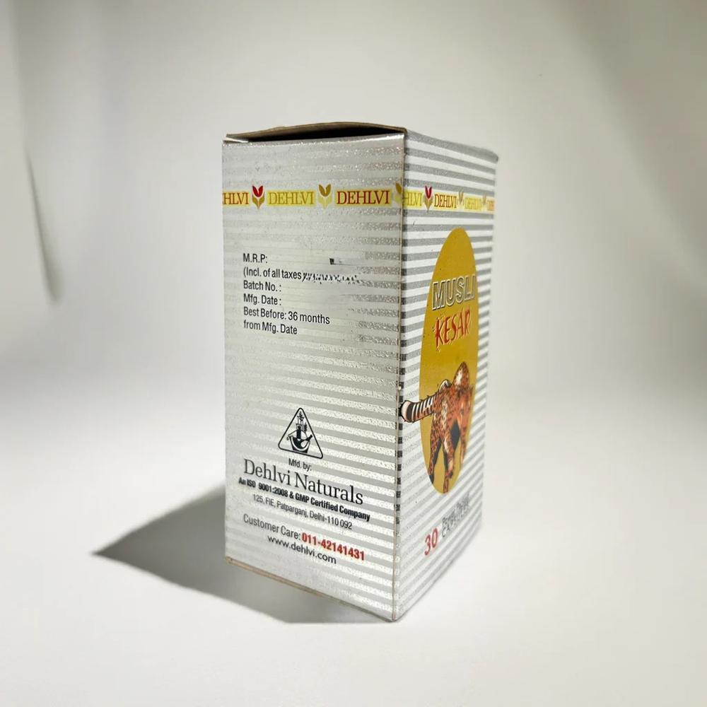 Dehlvi Musli Kesar 30 Capsules