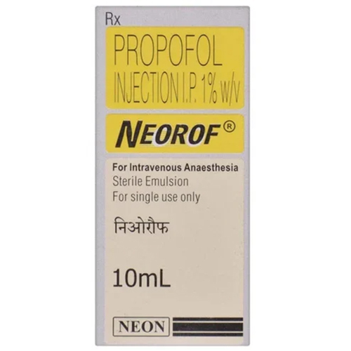 Propofolinjection 10 Ml - Drug Type: General Medicines