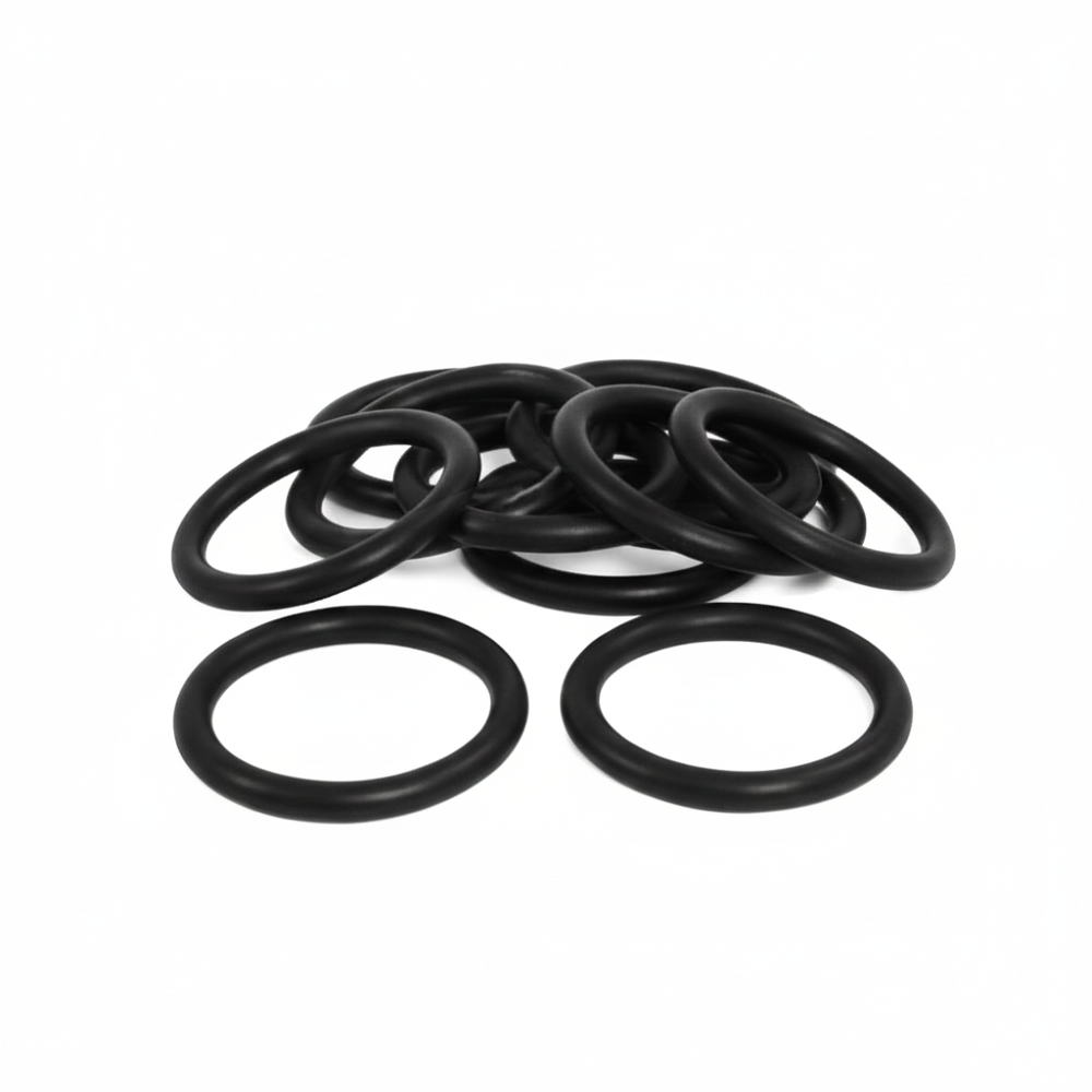 O Ring Gasket - Rubber, Customized Size, Black Color | Industrial Application, Ring Gasket Shape