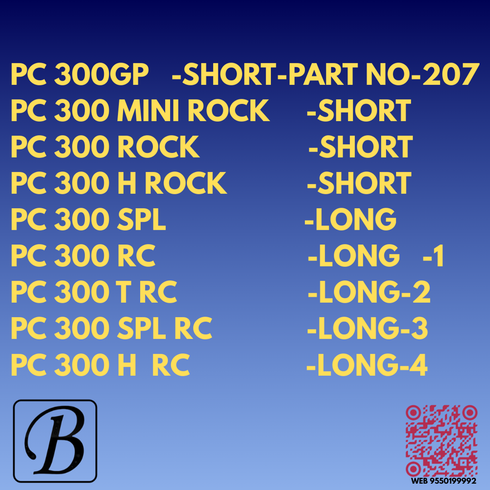 PC 300 Rc Tooth Points