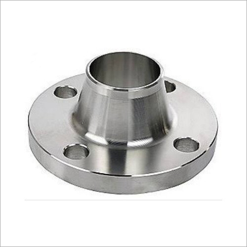 Ss Weld Neck Flanges - Stainless Steel, Customized Size, Silver | Asme Standard, Cnc Machine Finishing, Antirust Coating, Crack Free Installation