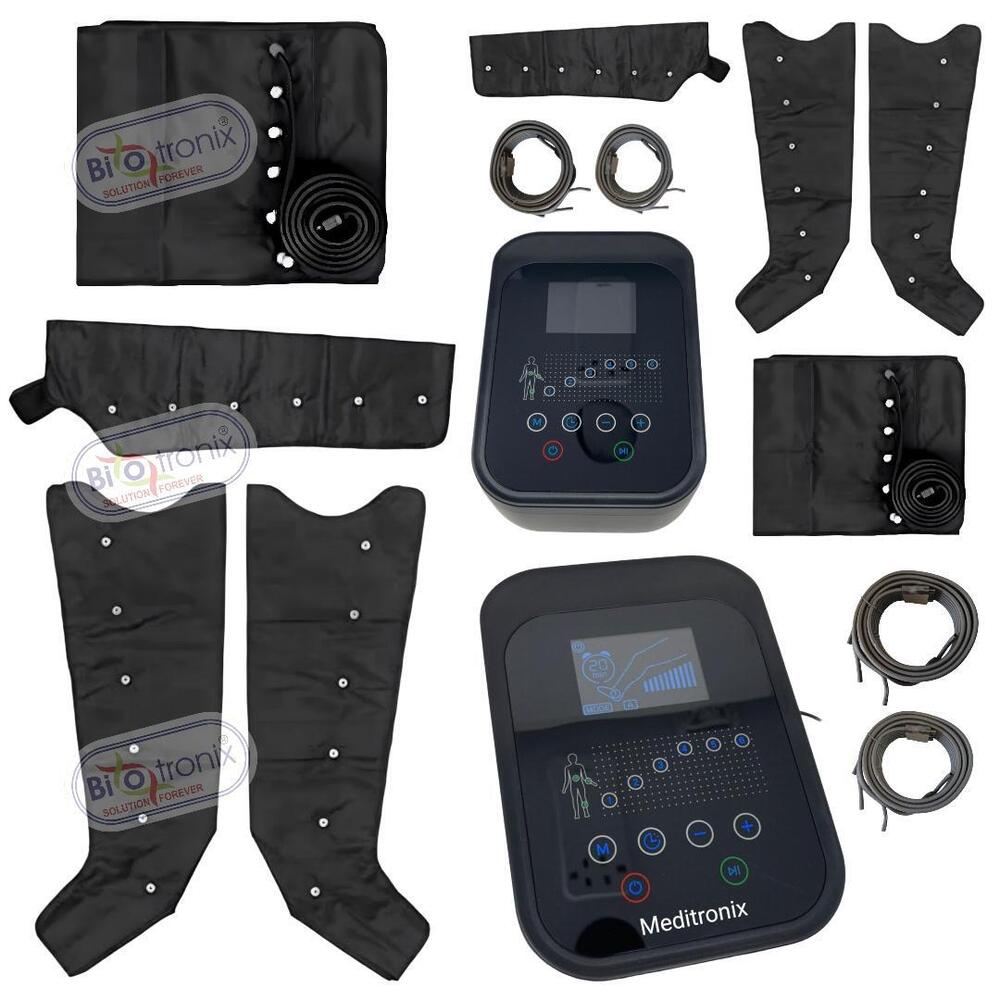 6 Chamber Digital Air Compression Therapy Unit for Fast Swelling Relief