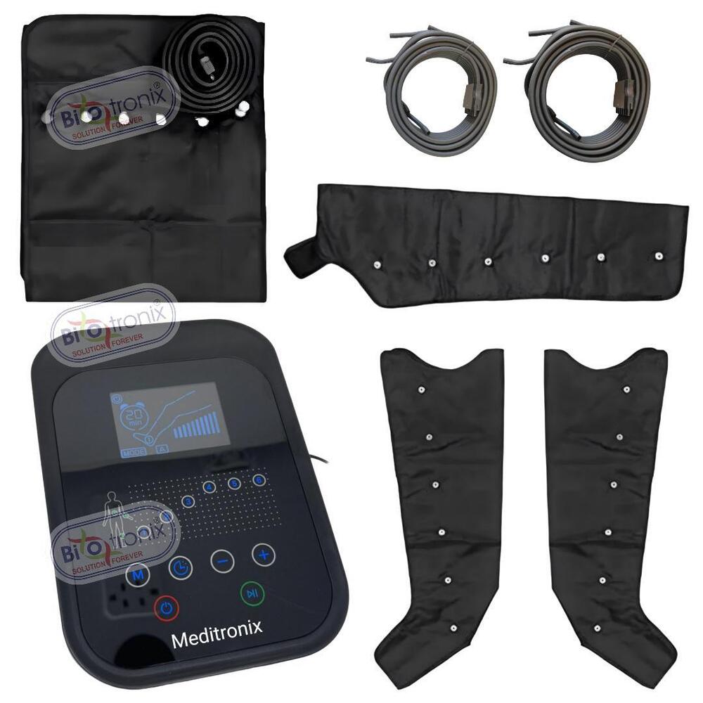 6 Chamber Digital Air Compression Therapy Unit for Fast Swelling Relief