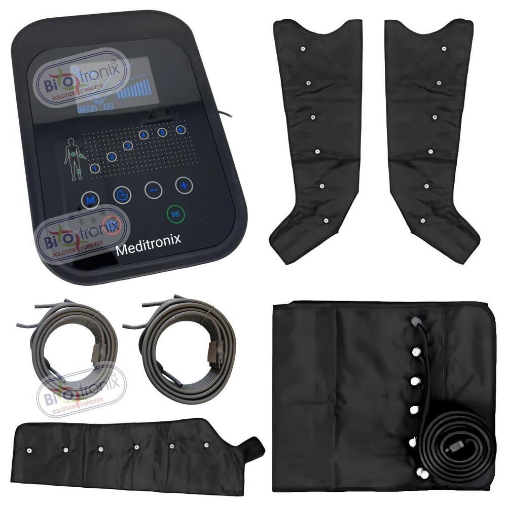 6 Chamber Digital Air Compression Therapy Unit for Fast Swelling Relief