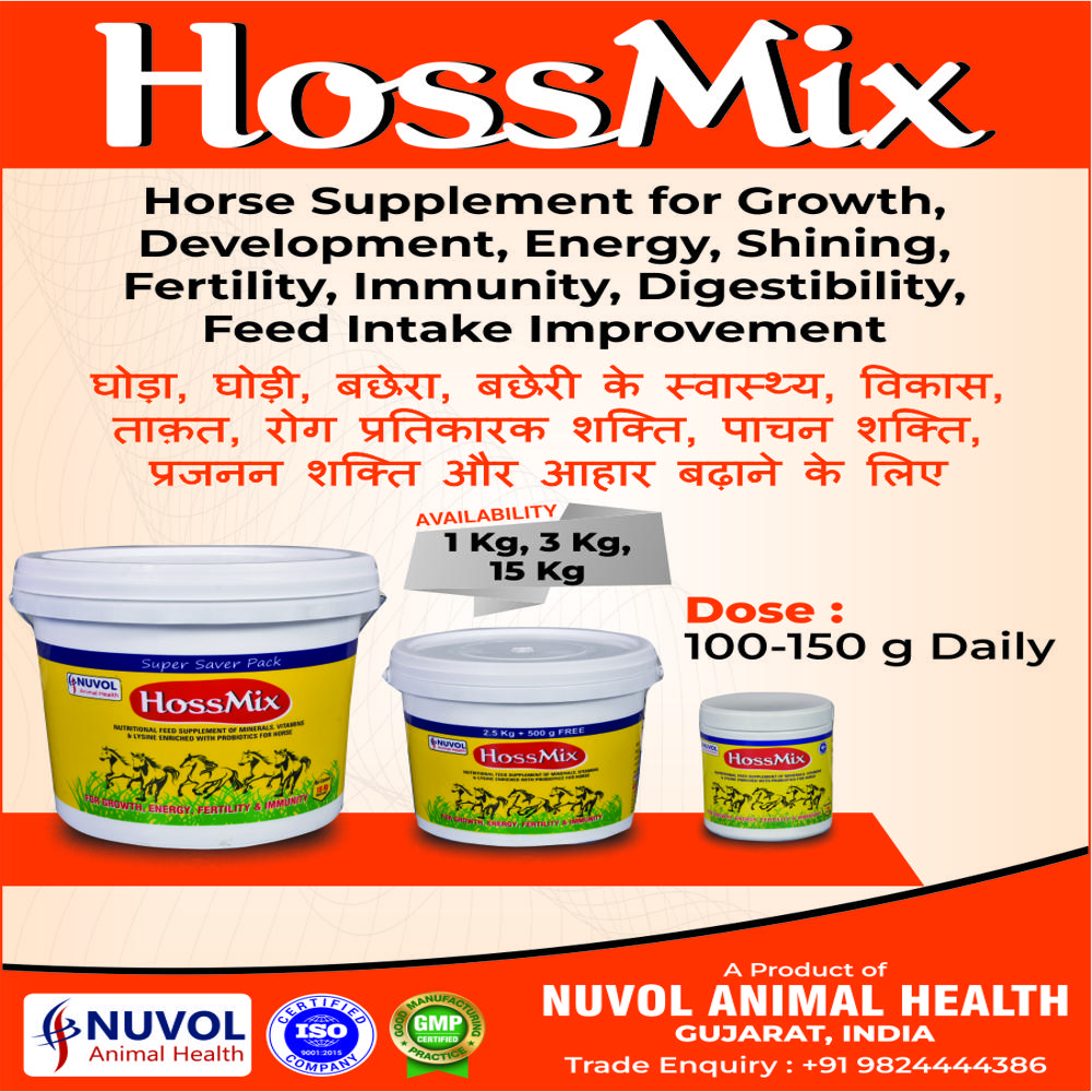 Powder Hossmix 1 Kg Horse Feed Additives