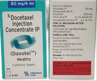Daxotel 80 Mg Injection - Origin: India