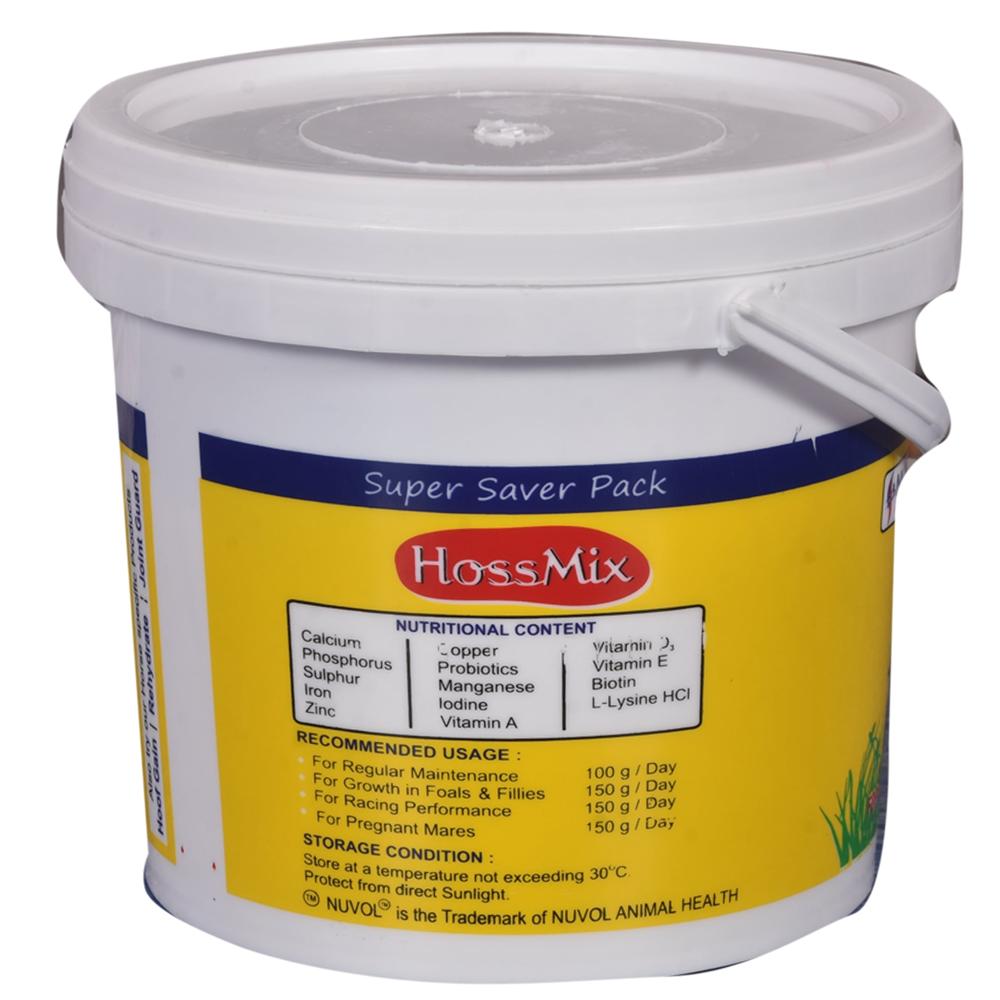 Hoss Mix 2.5 Kg + 500 G Free - Horse Feed Supplement