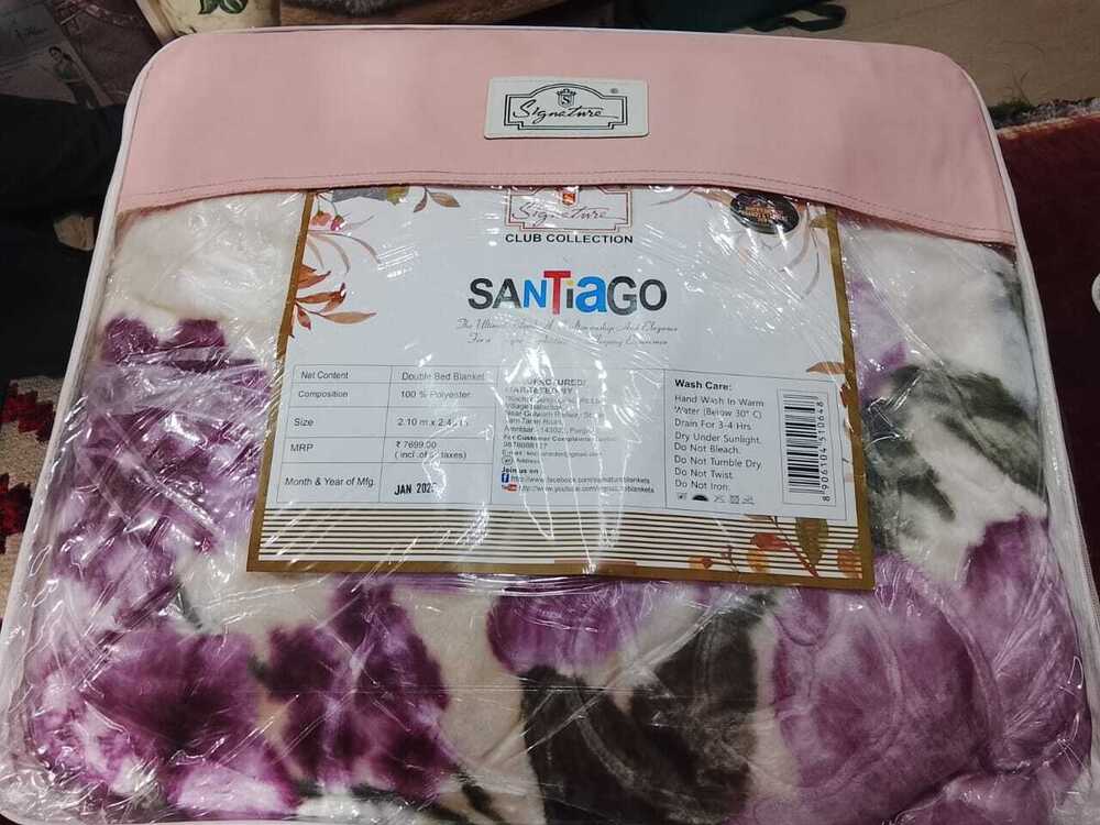 Signature Santiago Double Layer Blanket