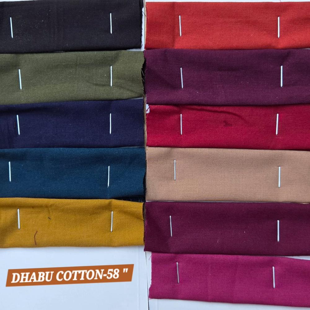 Dabu Cotton Dyed Fabric - Application: Garment Manufacturer