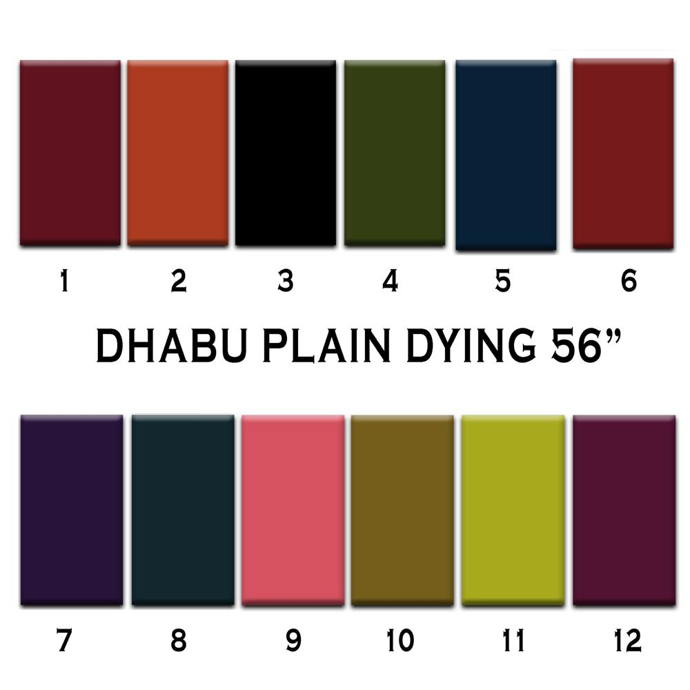 Dabu Cotton Dyed Fabric
