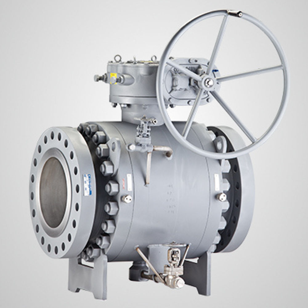 L&t Make Three Piece Design Trunnion Mounted Ball Valve - Application: Industrial Usage