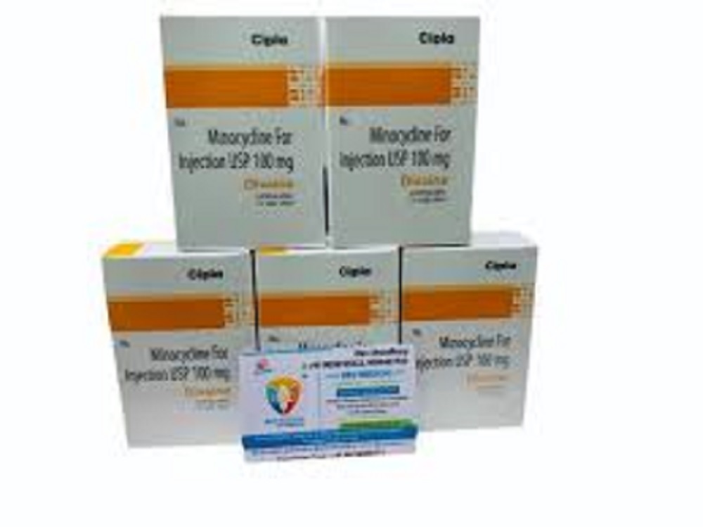 Divaine Minocycline 100 Mg Injection