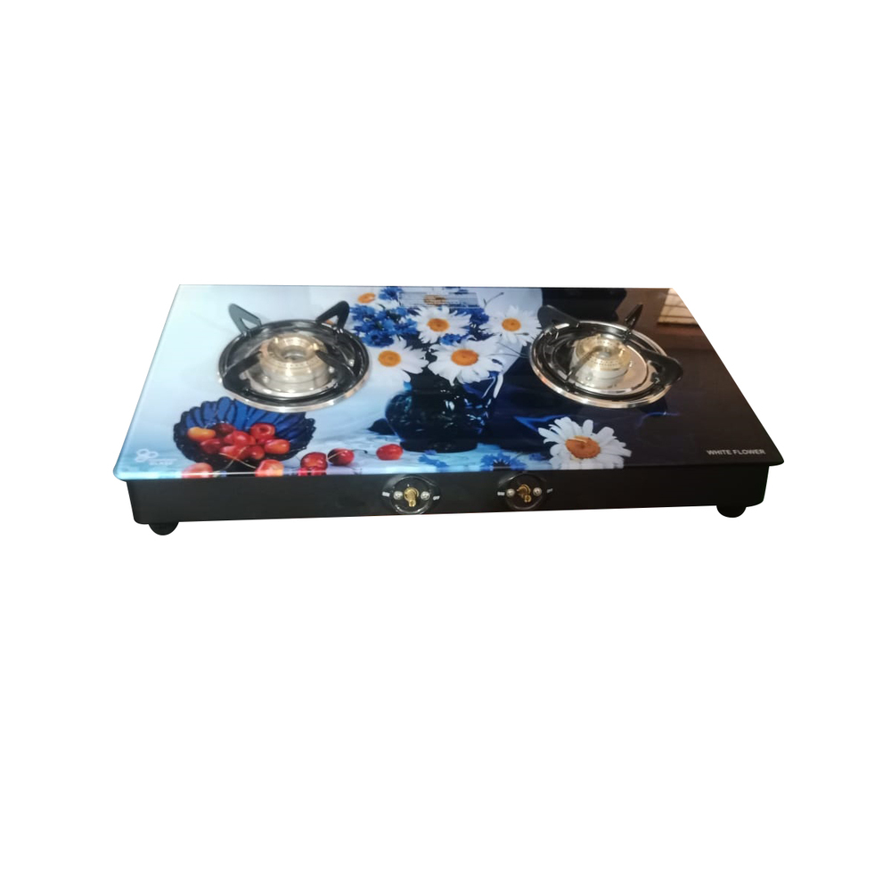 Tempered Glass Lpg Gas Stove - Ignition Type: Manual