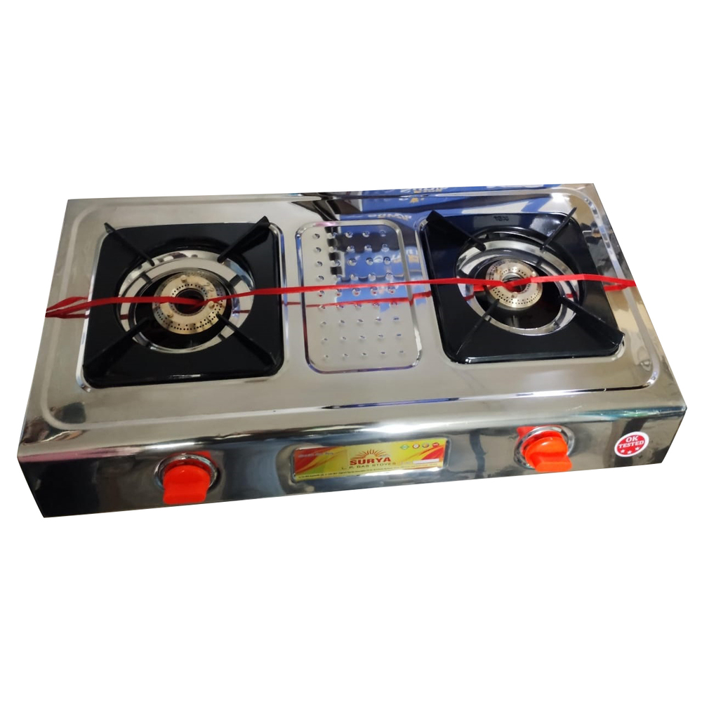2 Burner Manual Gas Stove