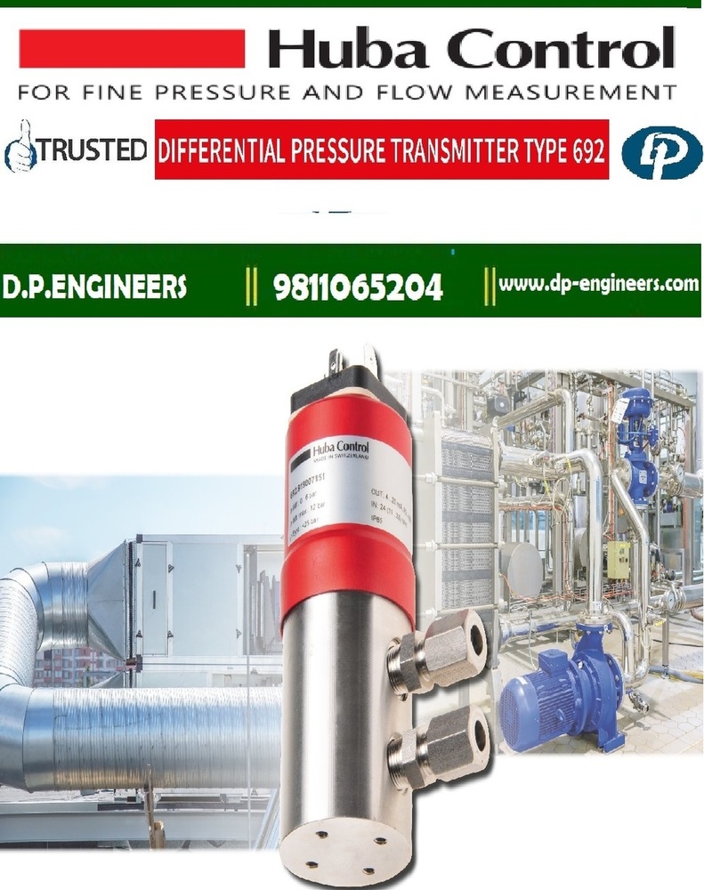 Huba Control-differential Pressure Transmitter 692.918007141