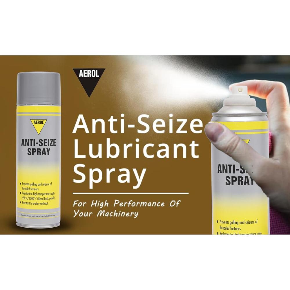 Aerol Anti-Seize Lubricant Spray, Grade 3101