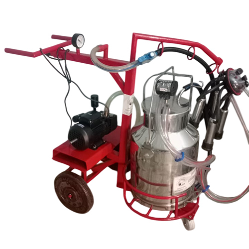 Single Bucket Trolley Milking Machine