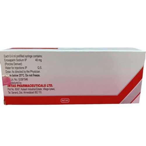 Evaparin 40 Mg Pfs - Physical Form: Liquid